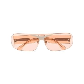 oversize-frame sunglasses